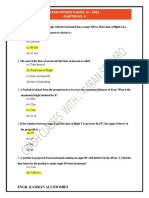 Crash Physics Classes Xi - 2021 Chapter No. 4: Engr. Kamran Ali Soomro
