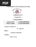 Assignment 3 Marketing