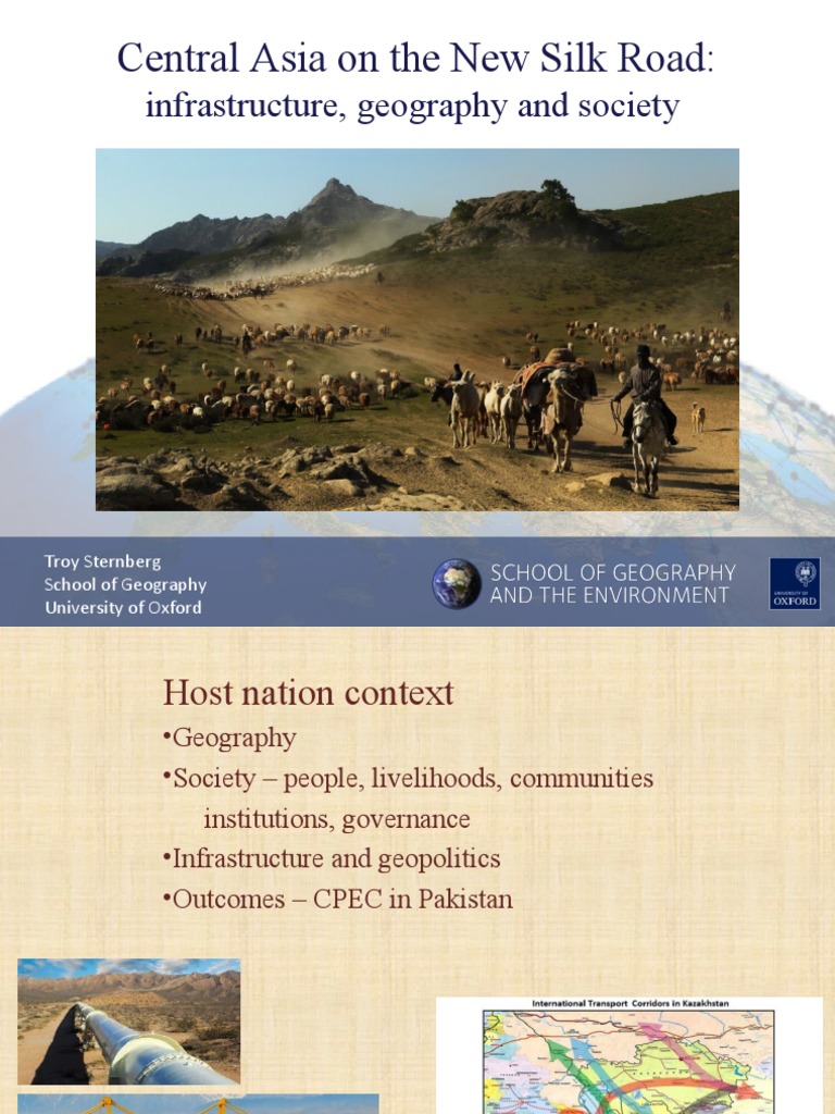 Central Asia On The New Silk Road | PDF | Kazakhstan | Kyrgyzstan