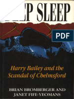 1991 Bromberger Fife-Yeomans Deep Sleep Harry Bailey and the Scandal of Chelmsford