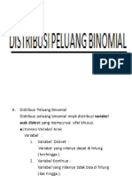 Distribusi Peluang Binomial