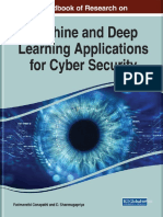 Handbook of Research On Machine and Deep Learning Applications For Cyber Security