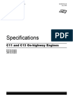 422810549 c11 y c13 Caterpillar Especificaciones