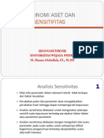 Umur Ekonomi Aset Dan Analisis Sensitifitas