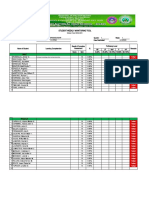 Student Weekly Monitoring Tool