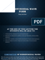 SPLM #7 - Non-Sinusoidal Waveform