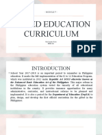 Gifted Education Curriculum - Gesta, Kae