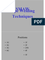 SMAW Pipe Welding Techniques Guide