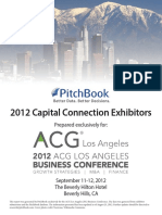 ACG LA Capital Connection Pitchbook 2012-Business Summaries