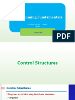 Programming Fundamentals: Instructed By: Shahid Javaid