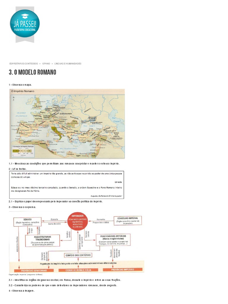 O Modelo Romano | PDF