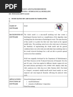 Assignment Chapter 6 - Hydrology Modelling 