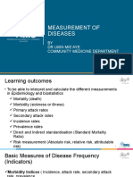 Measurement of Diseases - Lma