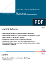 CULTURE, HEALTH AND DISEASE_LMA