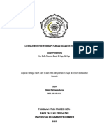 LITERATURE REVIEWfix - BALQISRAHMANIASURYA - 2001031010 PDF