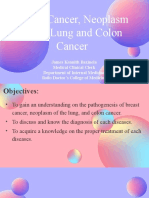 Breast Cancer, Neoplasm of The Lung and Colon Cancer