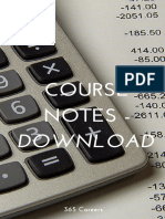 Course Notes - : Download