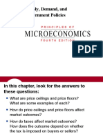 Microeconomics: Supply, Demand, and Government Policies