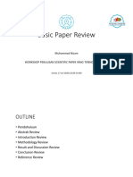 Basic Paper Review 