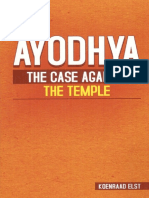 Ayodhya - The Case Against The Temple - Koenraad Elst