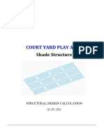 Calculation of Shade Structure