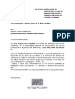 Solicitud Justificacion de Asistencias A Clases Los Dias 25 y 26