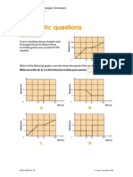 Diagnostic Questions: Car Distance