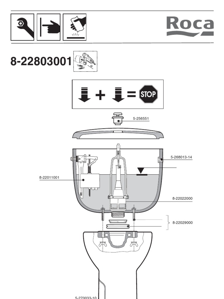 Funcionamiento y limpieza de cisternas Roca | PDF | Tecnología