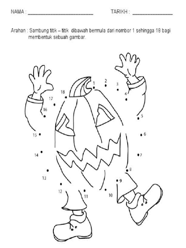 Lembaran Kerja Sambung Titik | PDF