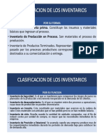 Clasificacion de Los Inventarios