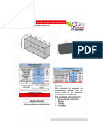 Ficha Tecnica Block Macizo 15x20x40 Linea No Estructural Nmx-c-441