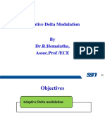 Adaptive Delta Modulation: by Dr.R.Hemalatha, Assoc - Prof /ECE