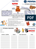 Charla de Seguridad de 5 Minutos (El Chaleco Salvavidas)