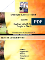 Dealing With Difficult People-Power