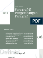 Kelompok 6 - Paragraf Dan Pengembangan Paragraf