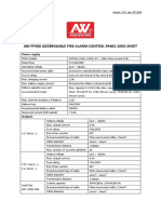 Addressable Fire Alarm Control Panel Data Sheet AW-FP300