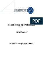 Cours Marketing Opérationnel S5