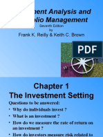 Investment Analysis and Portfolio Management: Frank K. Reilly & Keith C. Brown