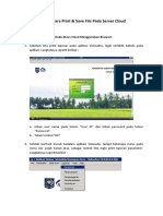 Tutorial Cara Print Pada Server Cloud