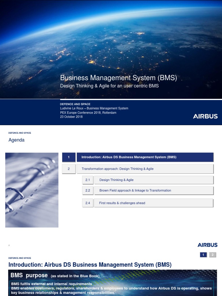 Airbus DS BMS 4.0: Design Thinking & Agile | PDF | Agile Software ...