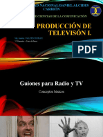 Clase 04 - Producción de Tv i - El Guión