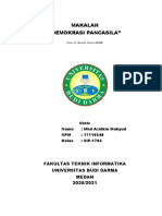 Makalah Demokrasi Pancasila