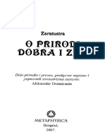 Aleksandar Dramićanin_Zaratustra o Prirodi Dobra i Zla