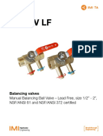 Ta BBV LF: Balancing Valves