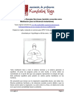 Meditación Equilibrando Las Energías Nerviosas