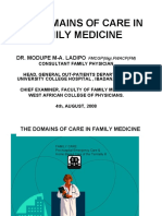Domains of Family Medicine