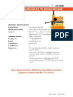 QD-87 Sea Marshall AU9-WF Technical Data Sheet Iss 01