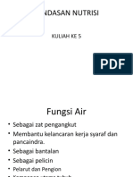 K5. Fungsi Air