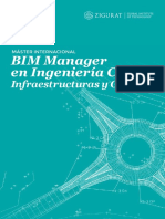 BIM Manager en Ingeniería Civil.: Infraestructuras y GIS