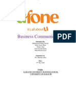 EMBA Business Communication (Ufone) (Final)